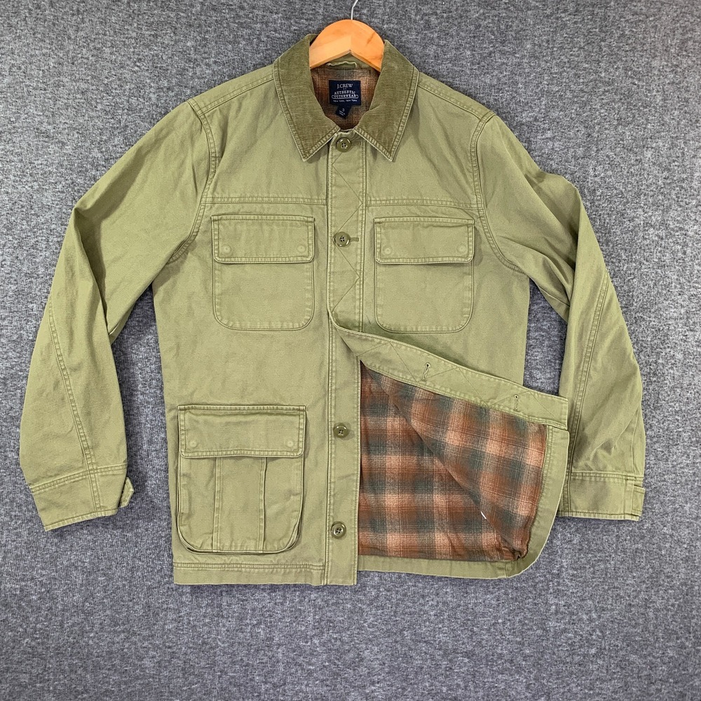 J. Crew Olive Military Field Jacket